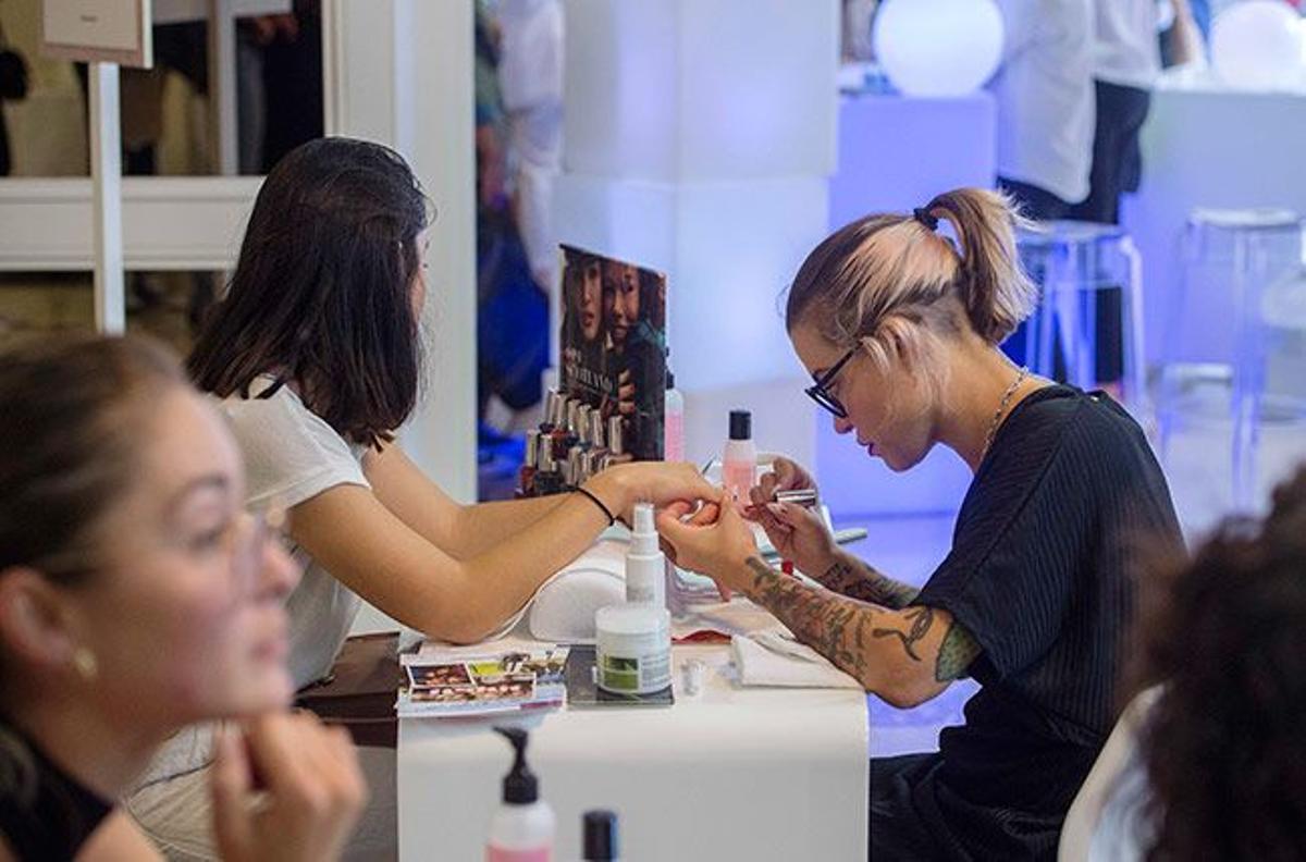 El stand de OPI en Woman Beauty Day