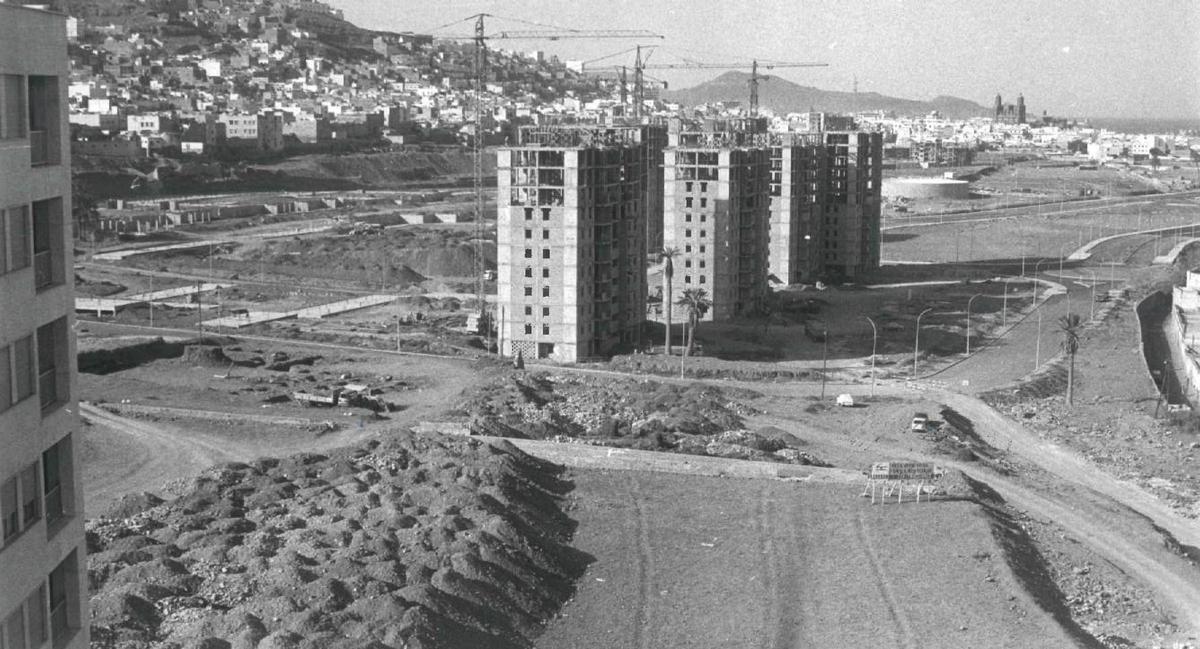 Así era el Polígono de San Cristóbal en los años 70