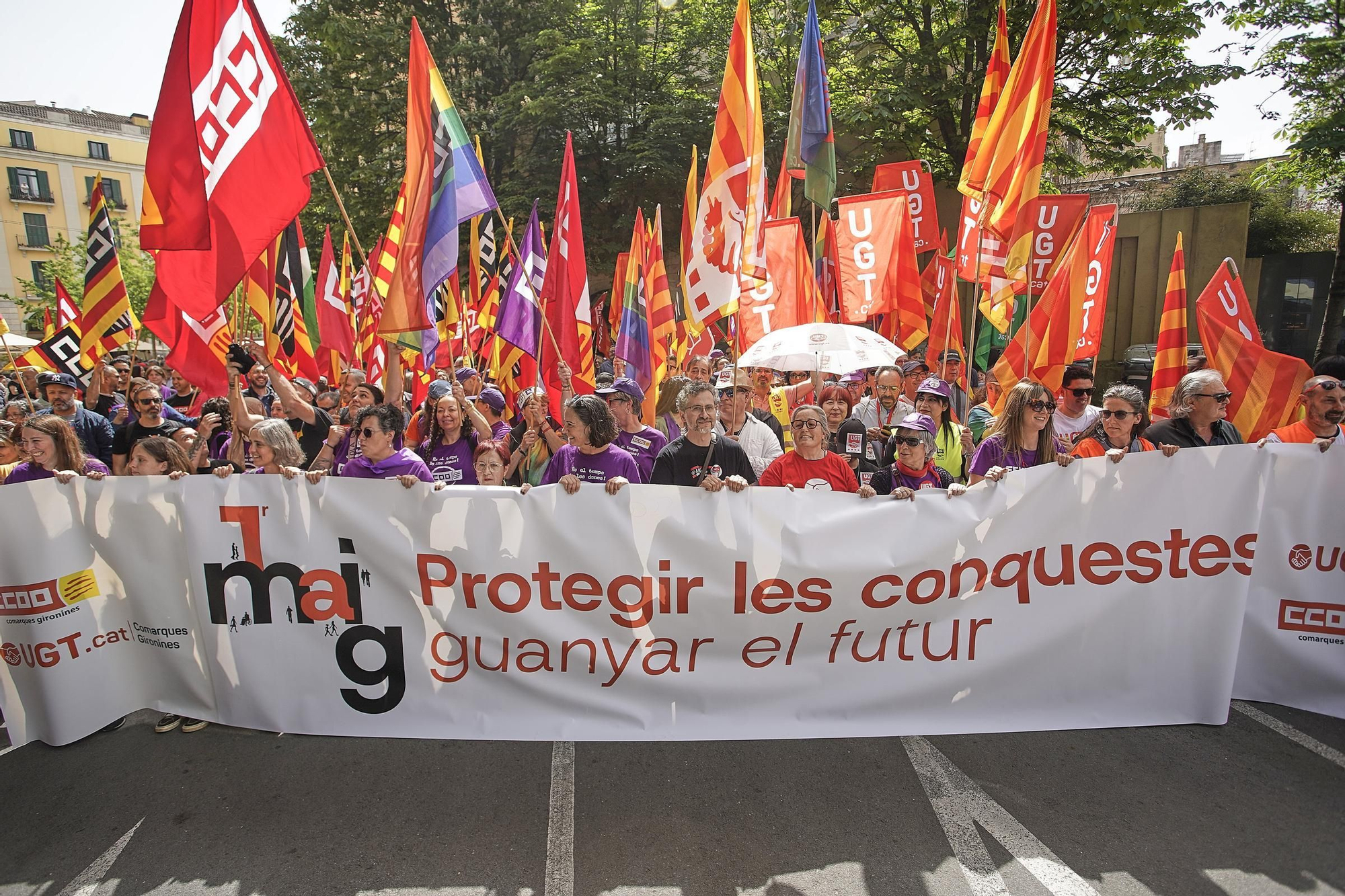 El sindicalisme gironí reclama reduir la jornada i fenar els accidents laborals