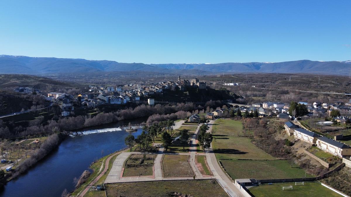 Fotografía aérea de Puebla de Sanabria