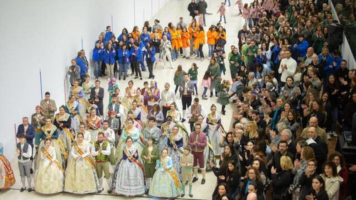 Els actes de l'any passat a Oliva es van celebrar al trinquet