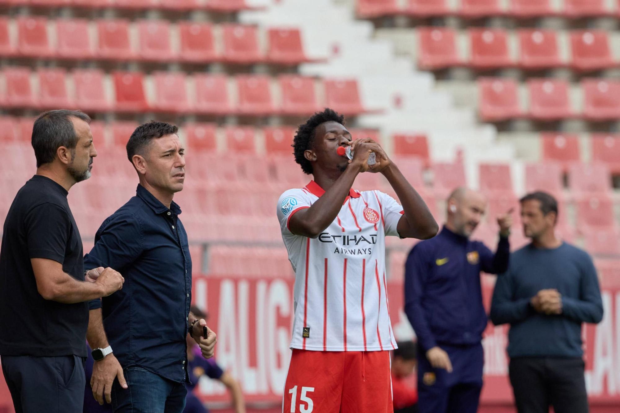 Les fotos del Girona B i Barça Atlètic