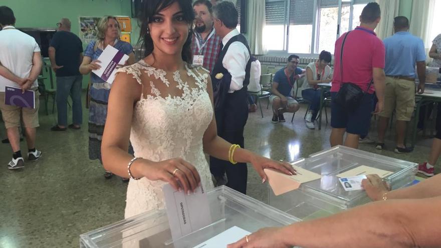 Del altar a votar