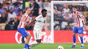 Las mejores imágenes del derbi de semifinales de la Supercopa