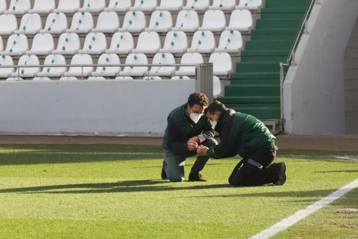 Frenazo en seco del Córdoba CF