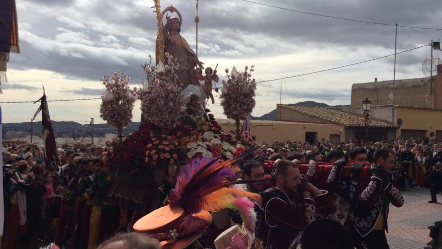 San Blas regresa a su ermita en las fiestas de Sax