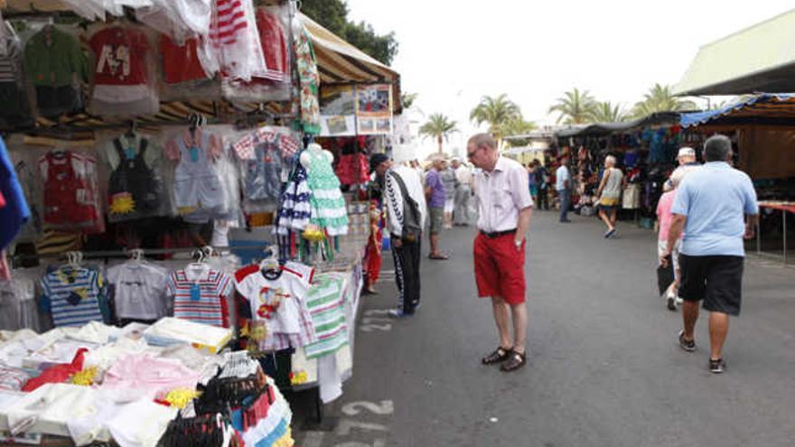 Imagen del mercadillo de San Bartolomé de Tirajana | la provincia/dlp