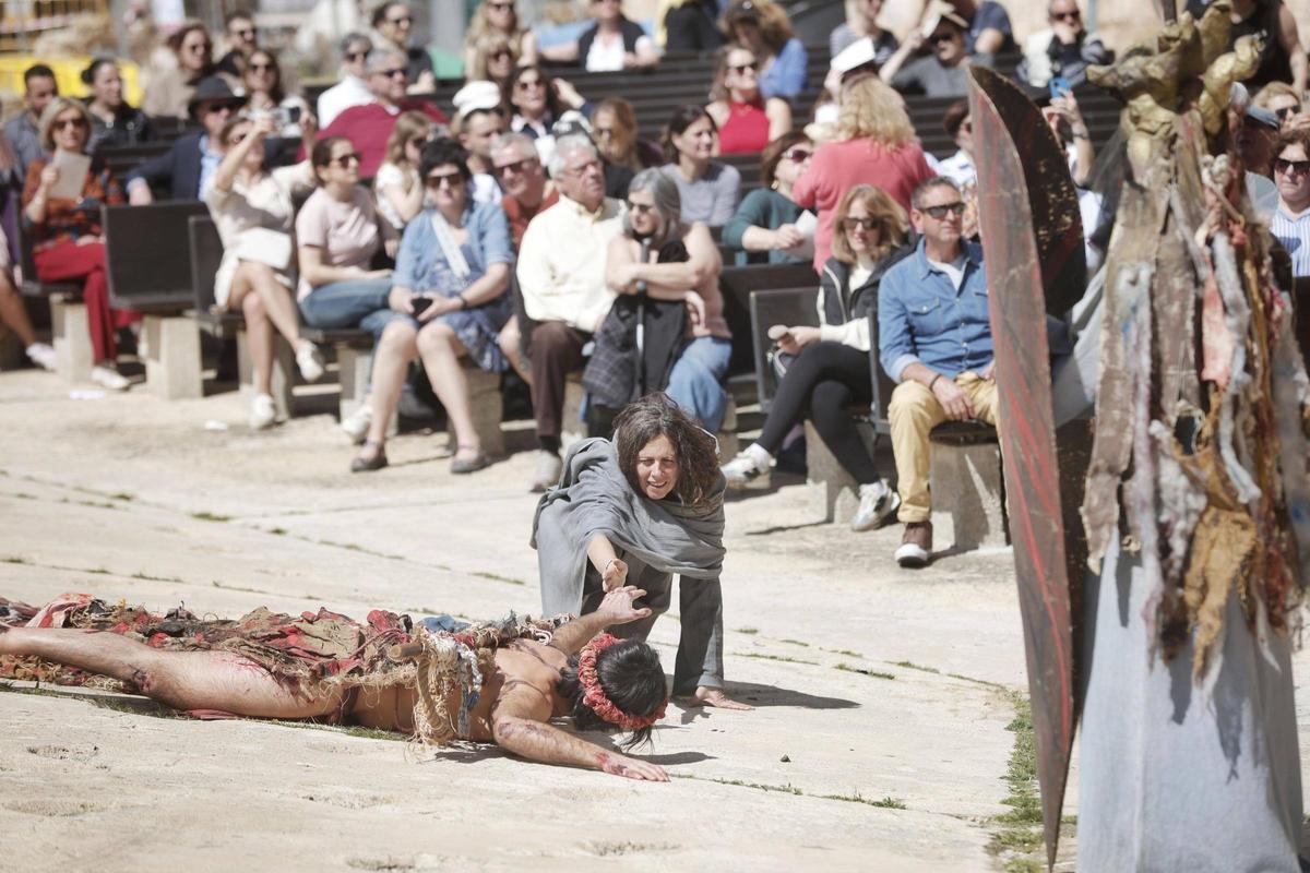 El Via Crucis de Llorenç Moyà en imágenes