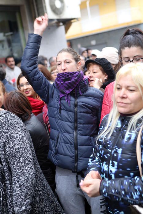 Manifestació per la nena morta de Blanes