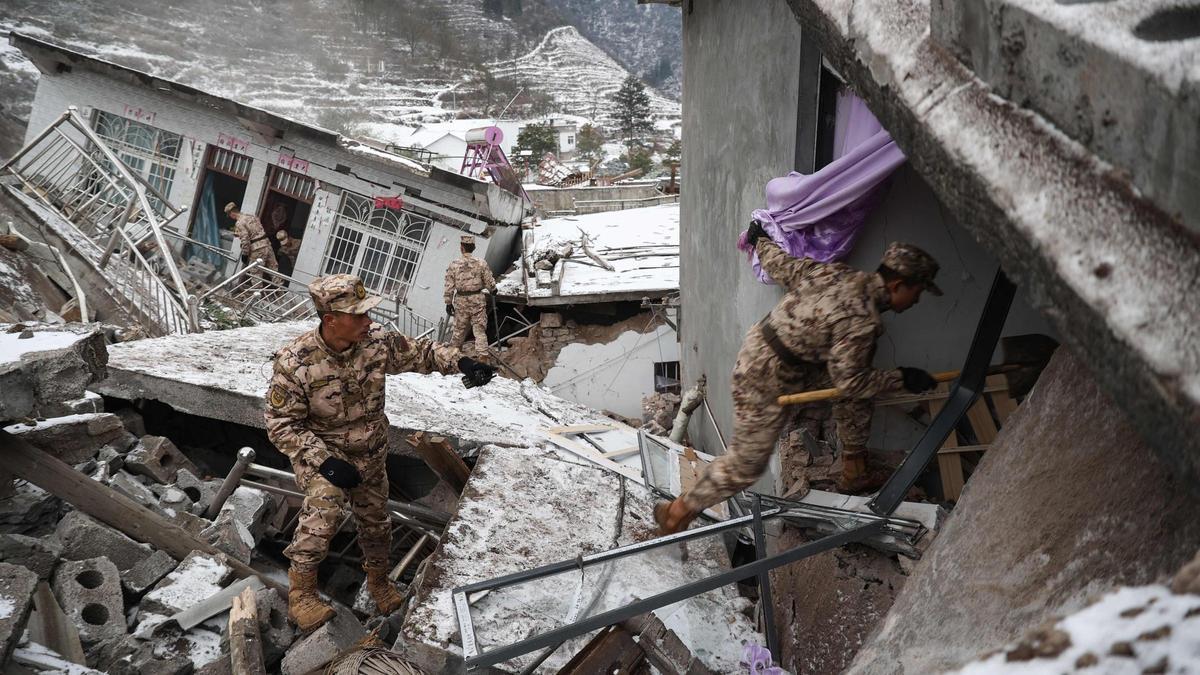 Un terremoto de magnitud 7,1 afecta al noroeste chino sin causar víctimas