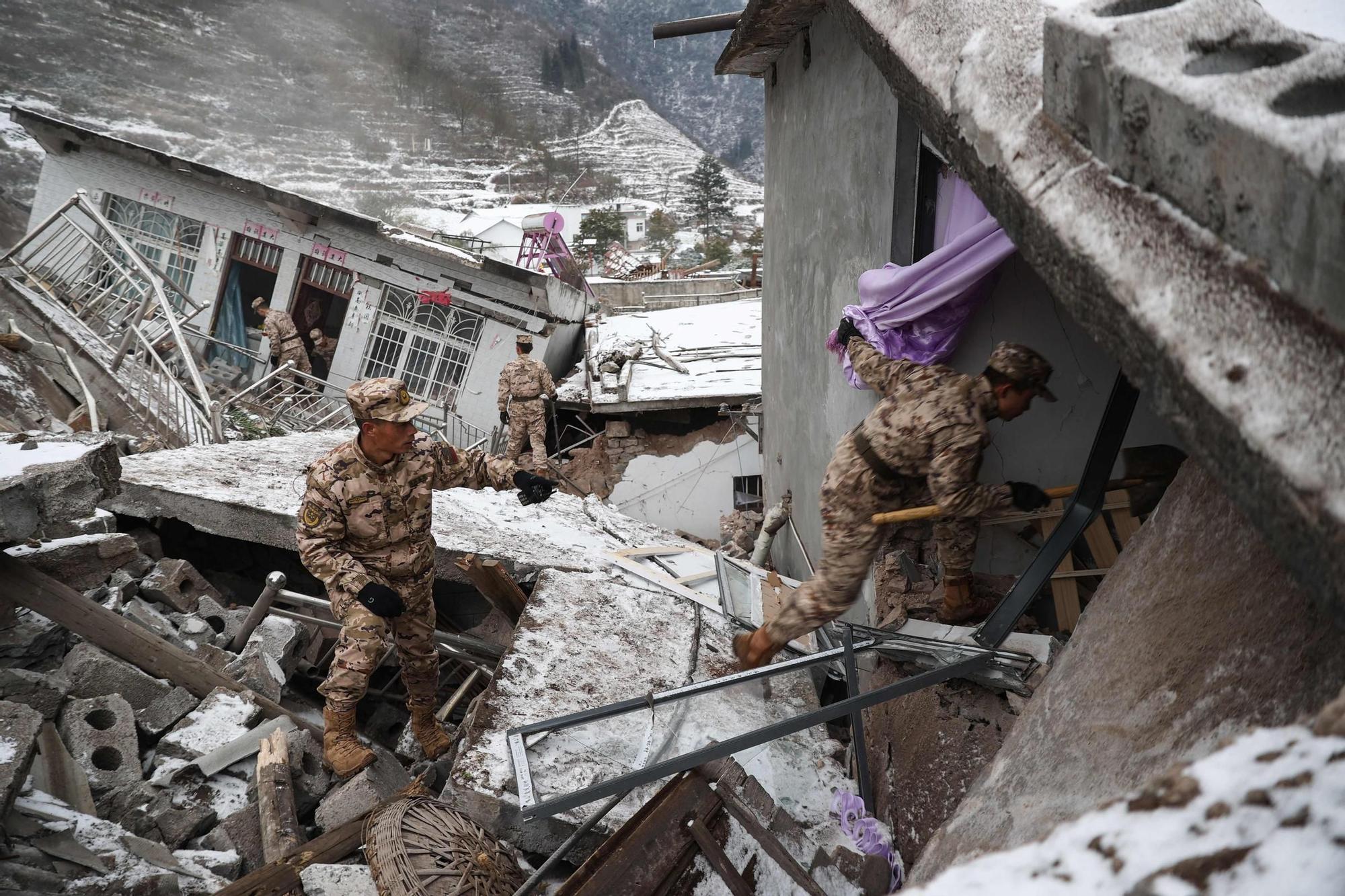 El terremoto de magnitud 7,1 en el noroeste de China causa daños pero no víctimas mortales El