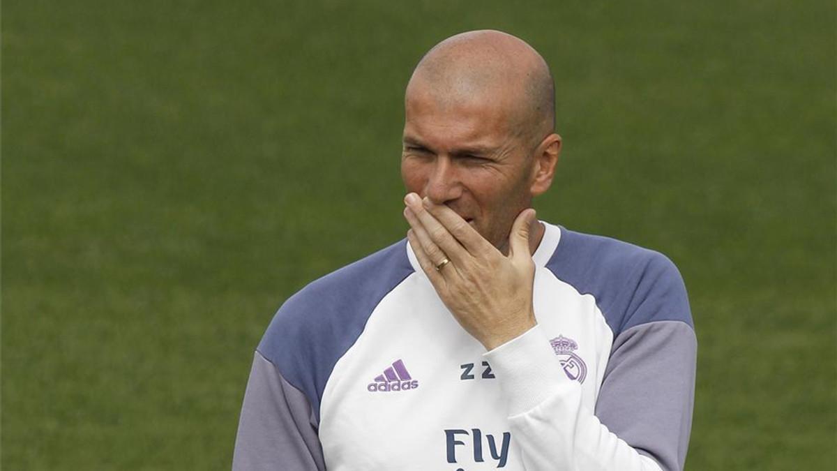 Zinedine Zidane, entrenador del Real Madrid