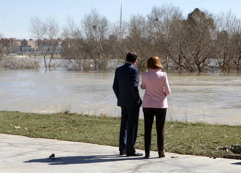 Fotogalería de la visita de Rajoy a la ribera del Ebro