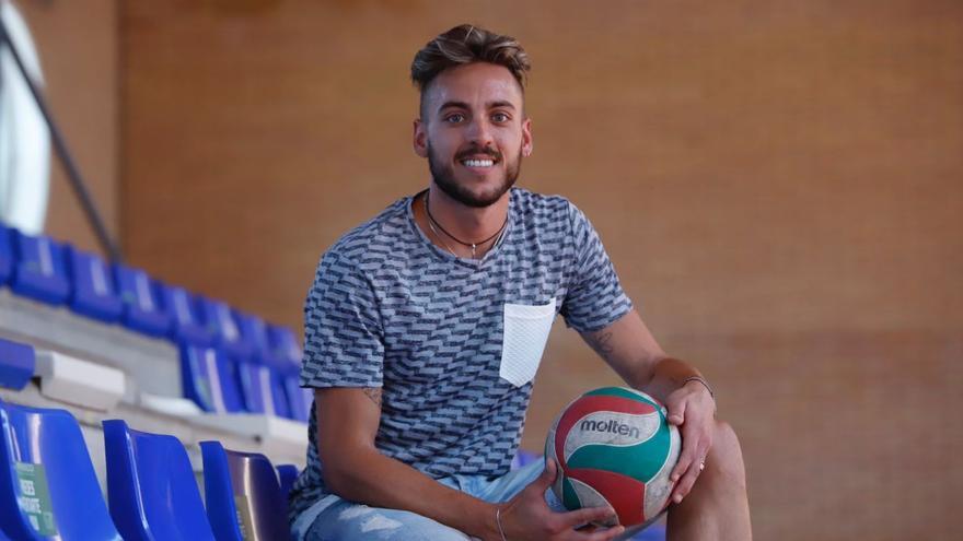 Fran Ruiz, jugador de voleibol.