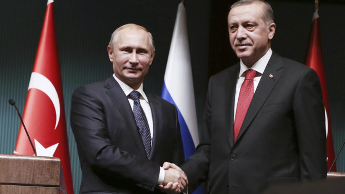 Vladimir Putin, Recep Tayyip Erdogan