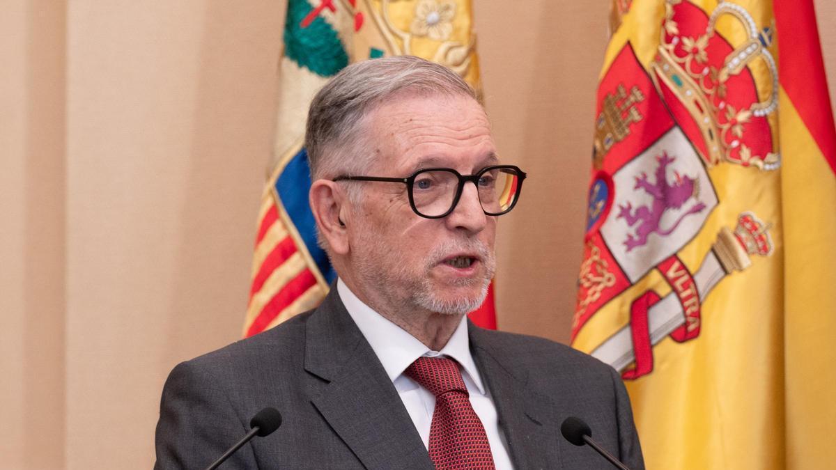 El expresidente del Gobierno de Aragón y presidente del PSOE, Marcelino Iglesias, en una imagen reciente.
