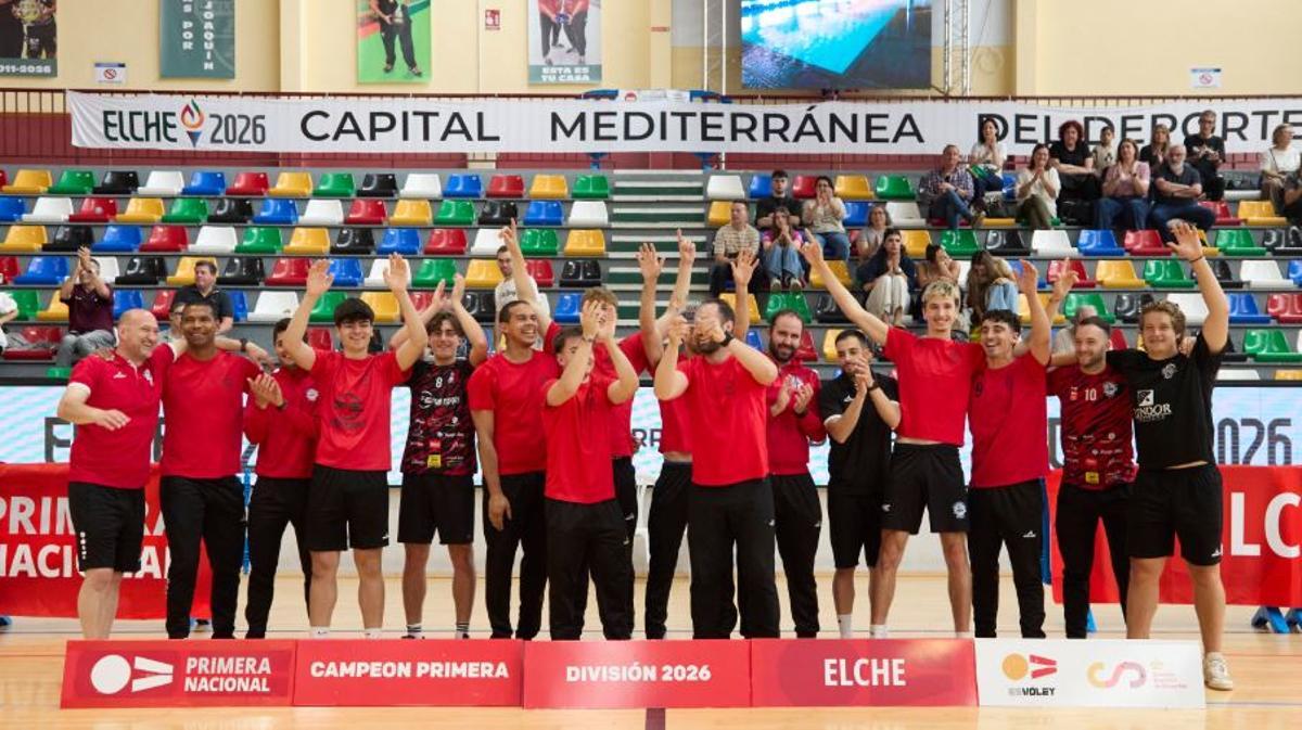 El Pòrtol celebra el ascenso.