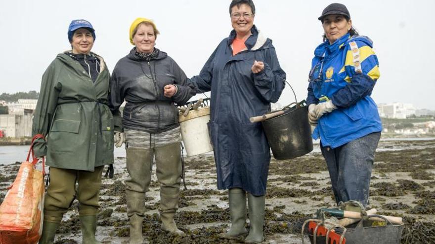 &quot;El marisqueo está parado: la ría de O Burgo no se draga, no se siembra y solo hay un comprador&quot;