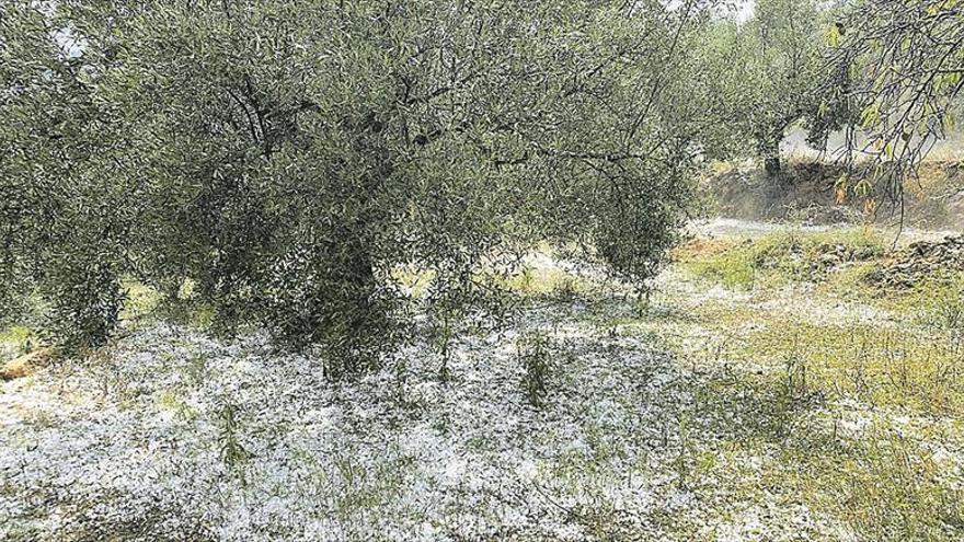 La lluvia abre la semana en Castellón tras nuevas tormentas y granizadas