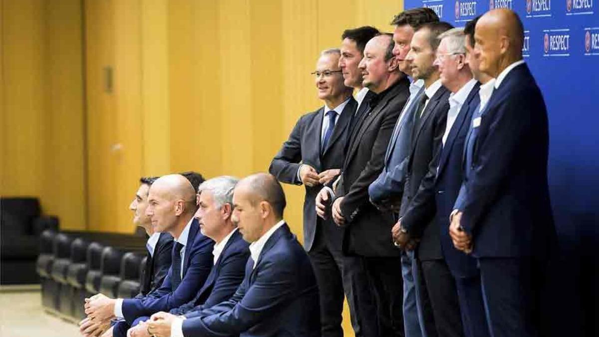Benítez y Zidane intentaron esquivarse