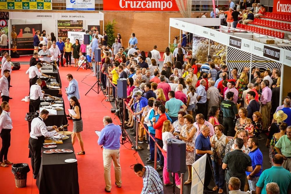 El día del jamón de Villanueva de Córdoba.