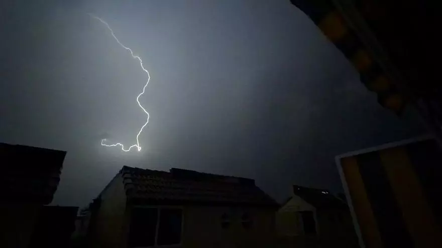 La tormenta eléctrica llega a Tenerife
