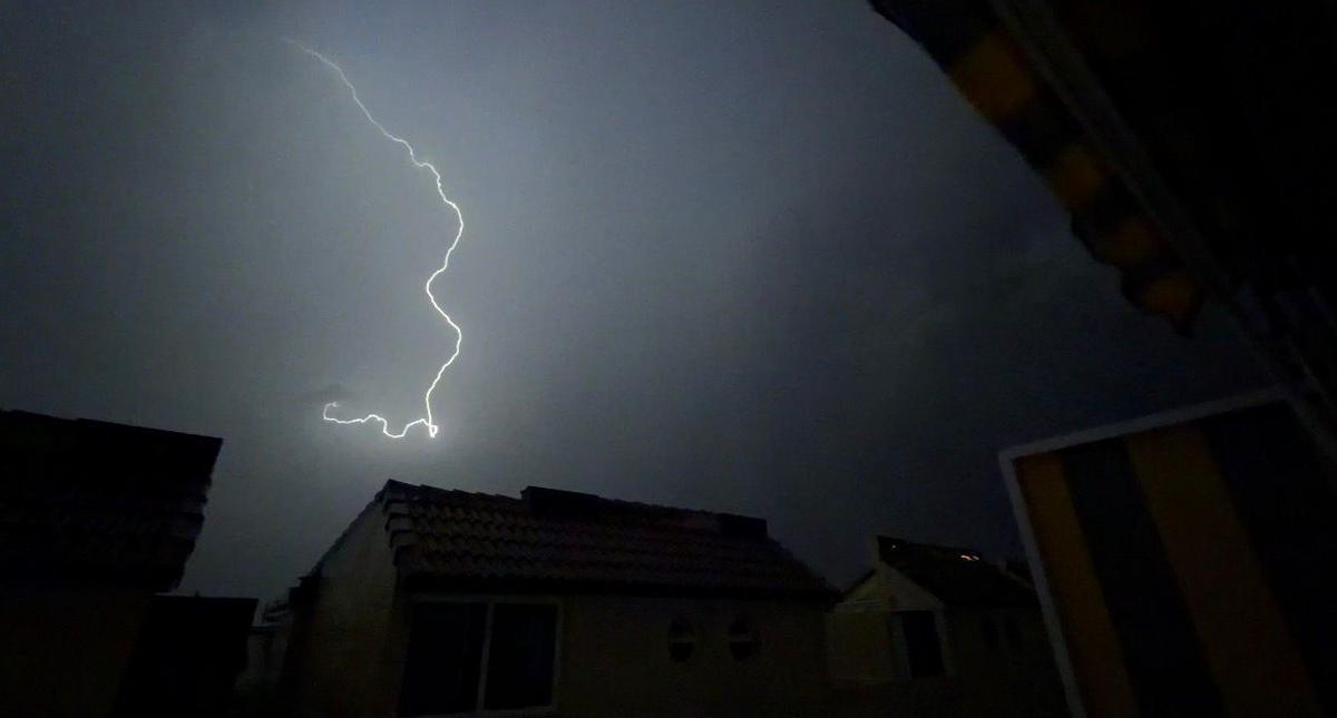 Tormenta eléctrica en Tenerife