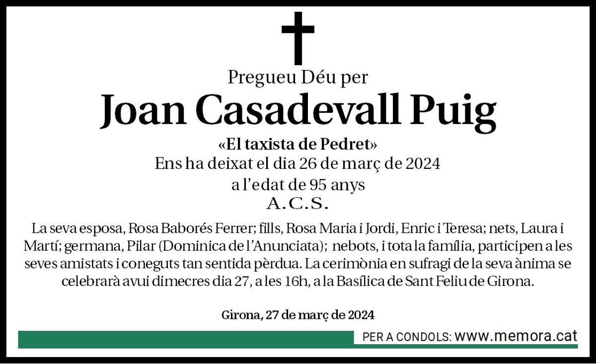 Joan Casadevall Puig