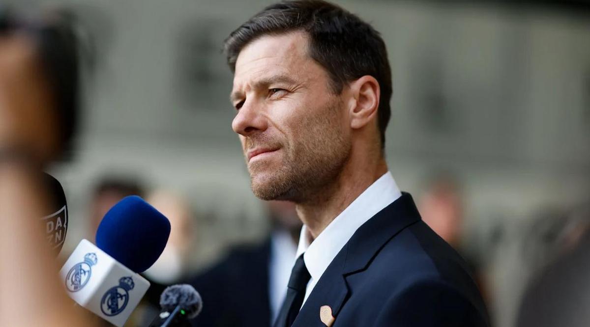 Xabi Alonso, entrenador del Real Madrid, en la previa a su debut en el Mundial de Clubes.
