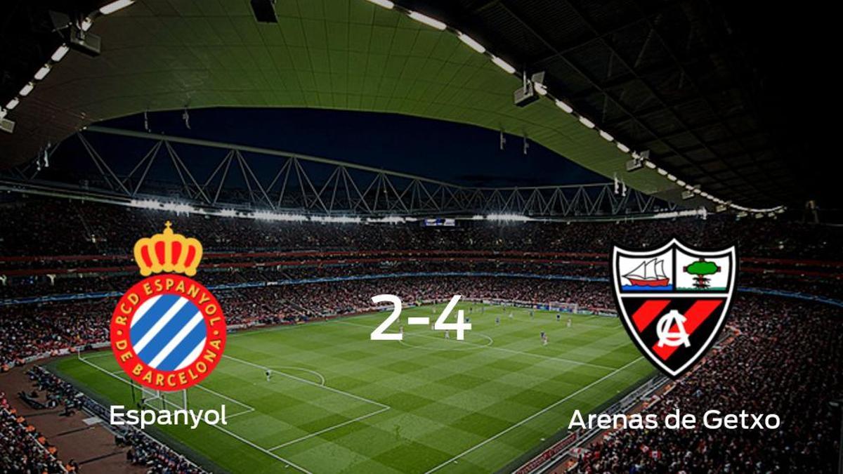 El Arenas de Getxo derrota 2-4 al Espanyol B y jugará la final de los playoff de ascenso a Primera RFEF