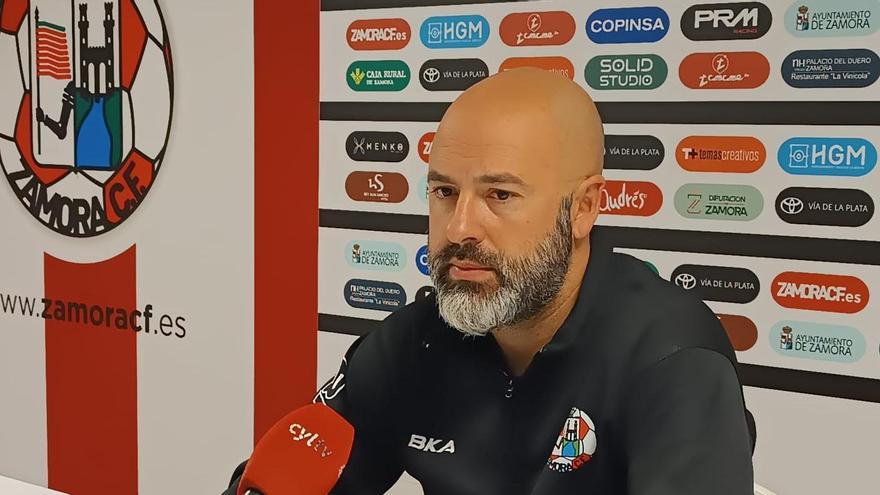 David Movilla, entrenador del Zamora CF: &quot;Si hay un partido entre cien en el que ganamos al Villarreal, que sea este miércoles&quot;