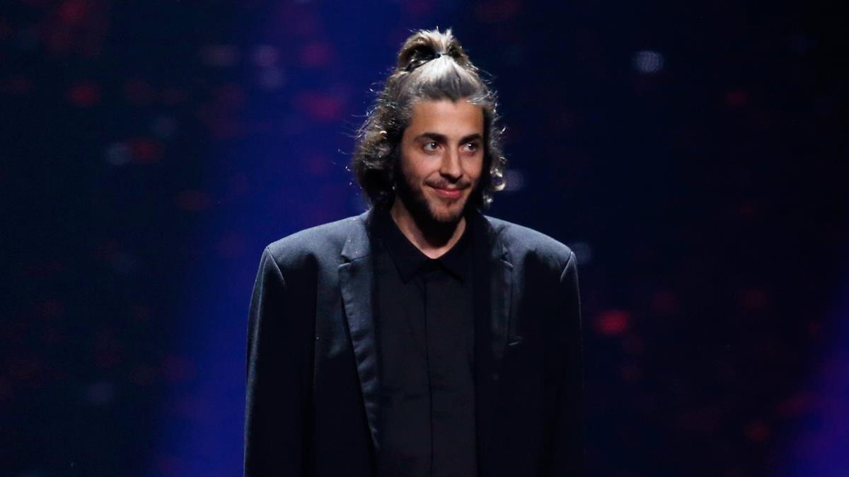 lmmarco38419033 kiev  ukraine   may 13   singer salvador sobral  representin171027135505