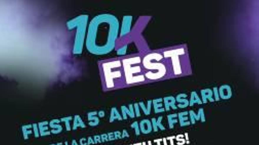 La 10KFem celebra su 5º aniversario con una fiesta para las corredoras