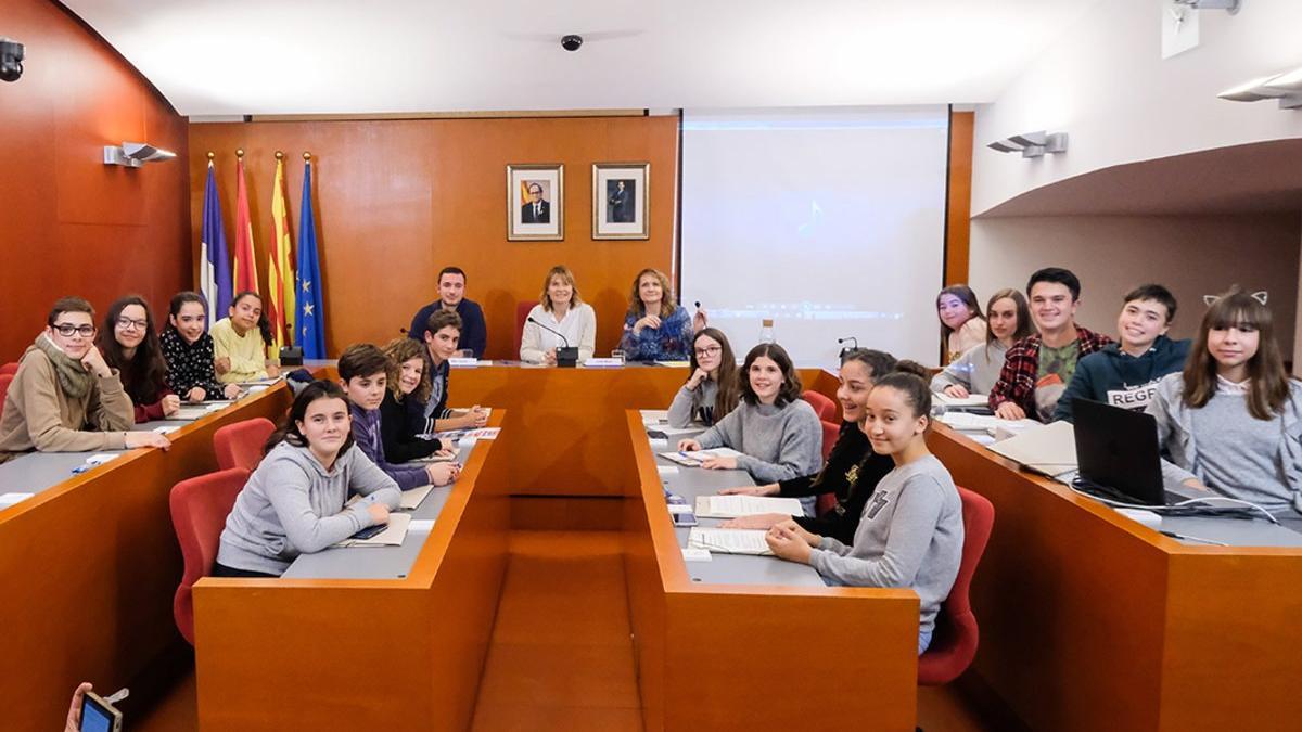 Acto de constitución del Consejo de Adolescencia de Sant Boi, este martes