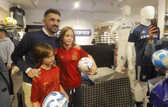 David Villa atiende a SUPER en exclusiva en Benidorm