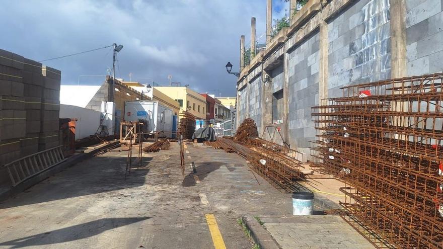 Obra del entorno de la plaza de La Victoria. | E. D.