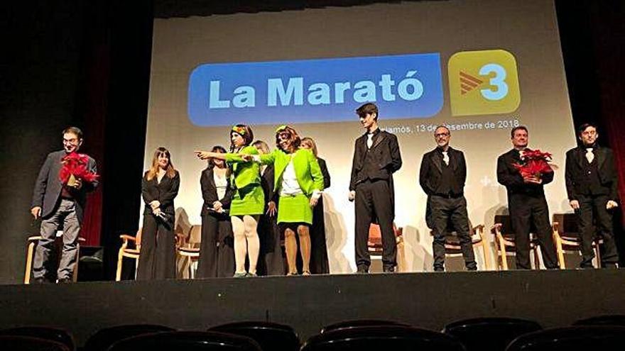 Un moment de l&#039;acte al Teatre La Gorga de Palamós.