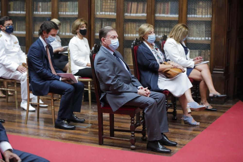 Acto de inauguración del nuevo curso académico en la Universidad de Oviedo