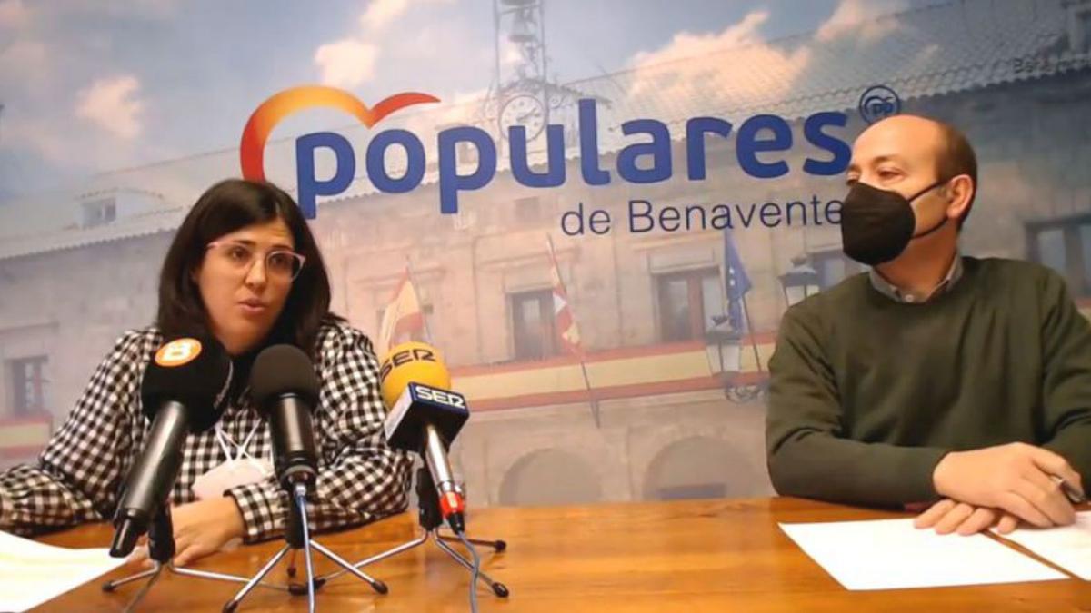 Concejales del PP en Benavente. | E. P.