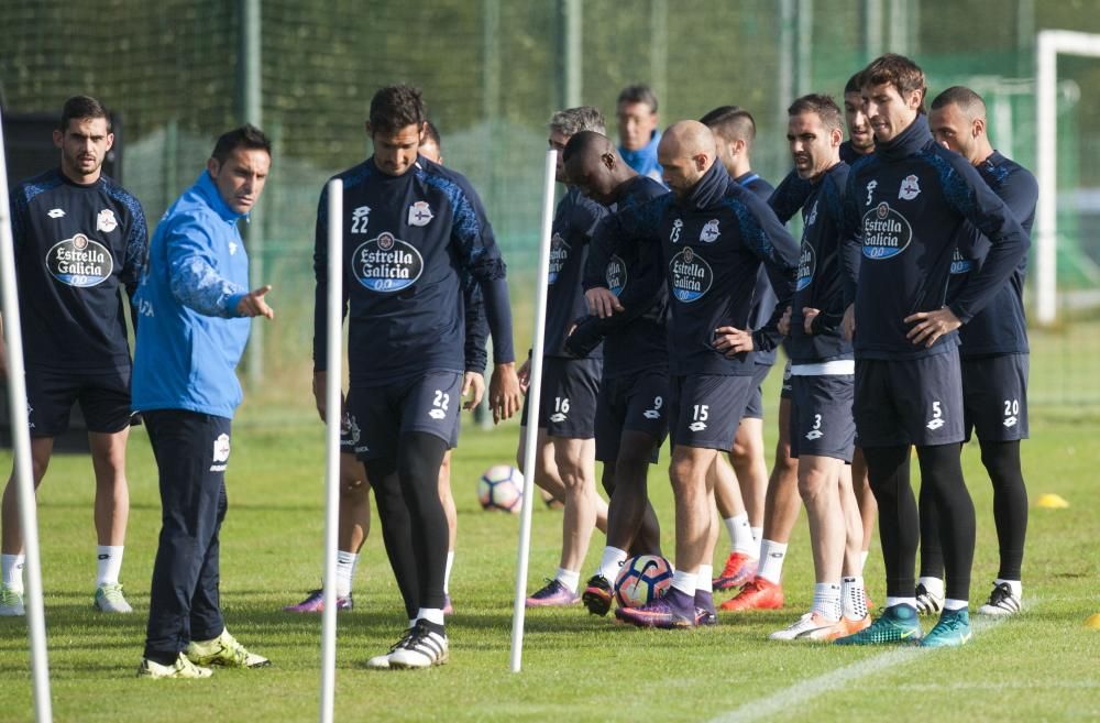 Nueva sesión de preparación para el partido del domingo, 23 de octubre, ante el Celta en Balaídos.