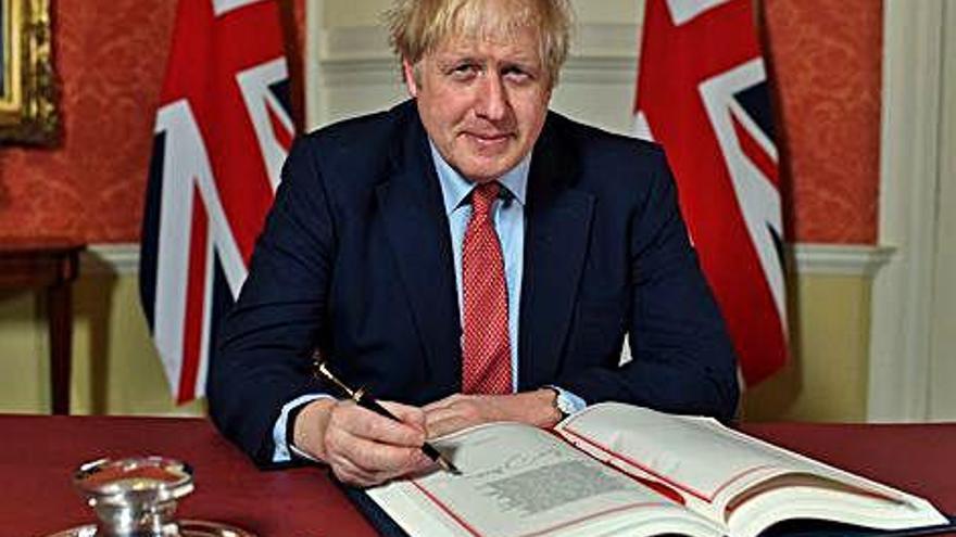 El primer ministre del Regne Unit, Boris Johnson