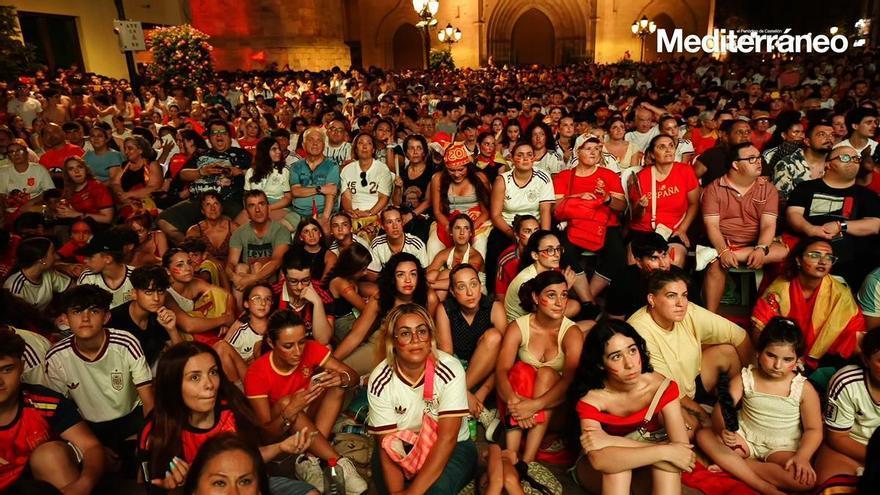 Vídeo: Castelló disfruta por todo lo alto del triunfo de España