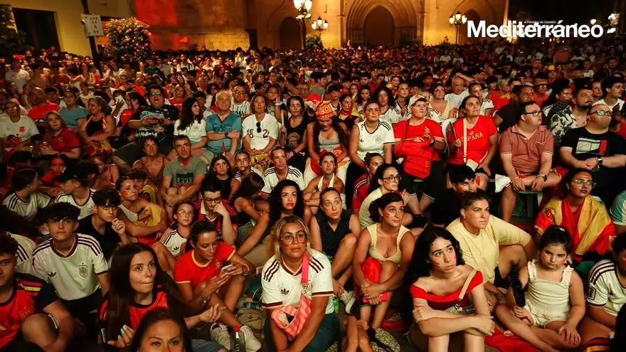 Vídeo: Castelló disfruta por todo lo alto del triunfo de España