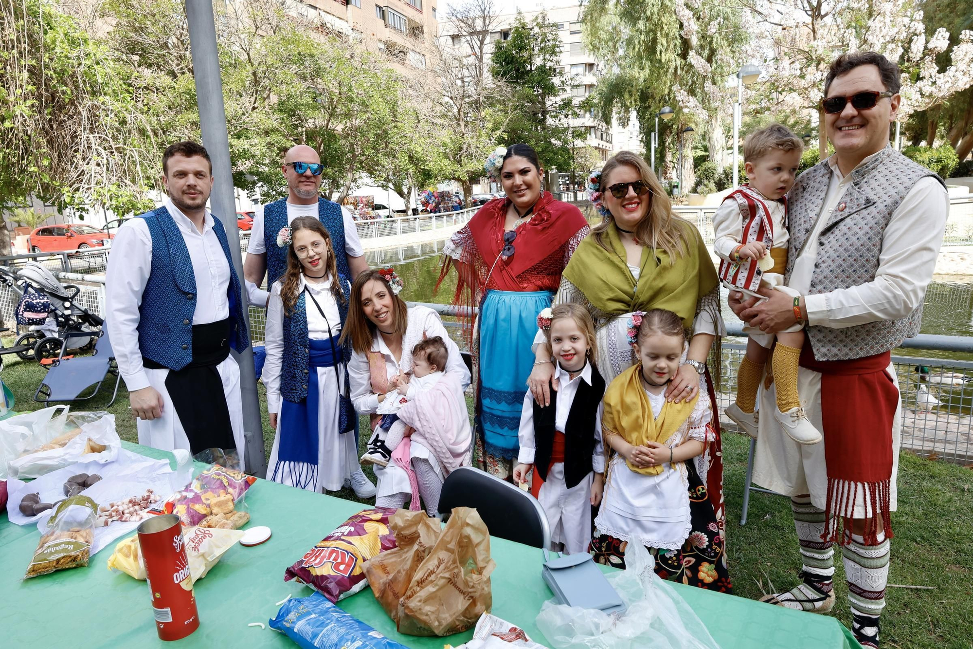 Ambiente en las calles de Murcia durante el Bando de la Huerta