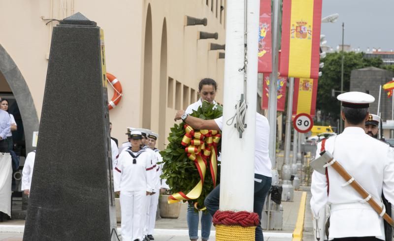 16.07.19.Las Palmas de Gran Canaria.Acto de la Armada con motivo de la festividad del Carmen. Arsenal Militar . Foto Quique Curbelo  | 16/07/2019 | Fotógrafo: Quique Curbelo