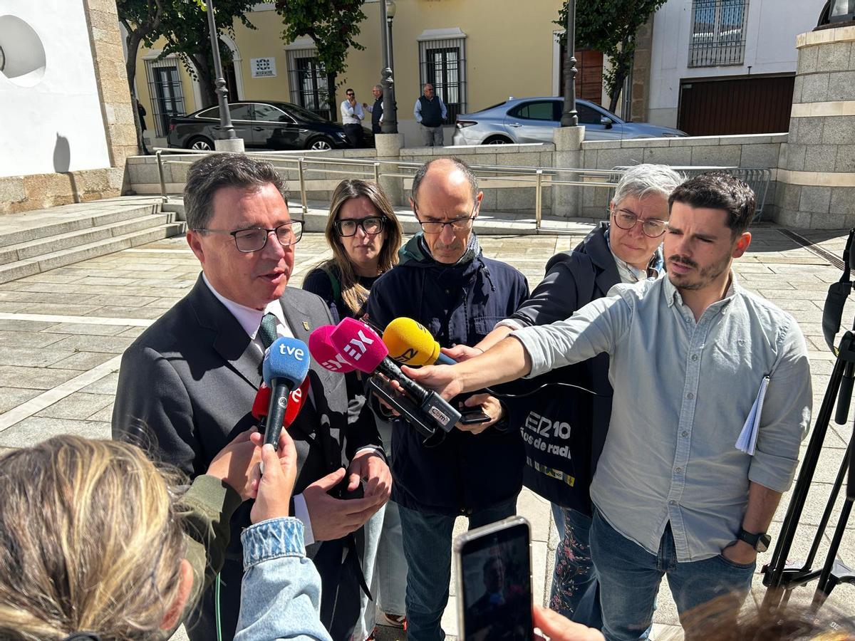Guillermo Santamaría, consejero de Economía de la Junta de Extremadura.