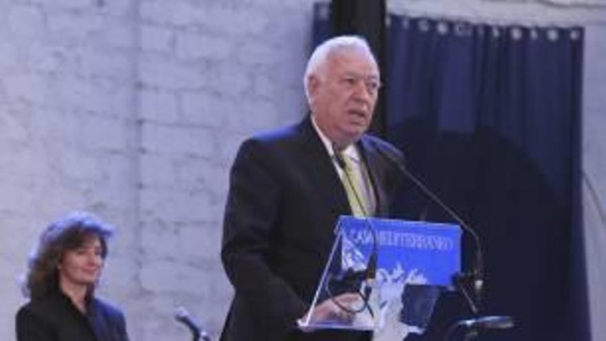 Margallo, en la inauguración de la sede de Casa Mediterráneo.