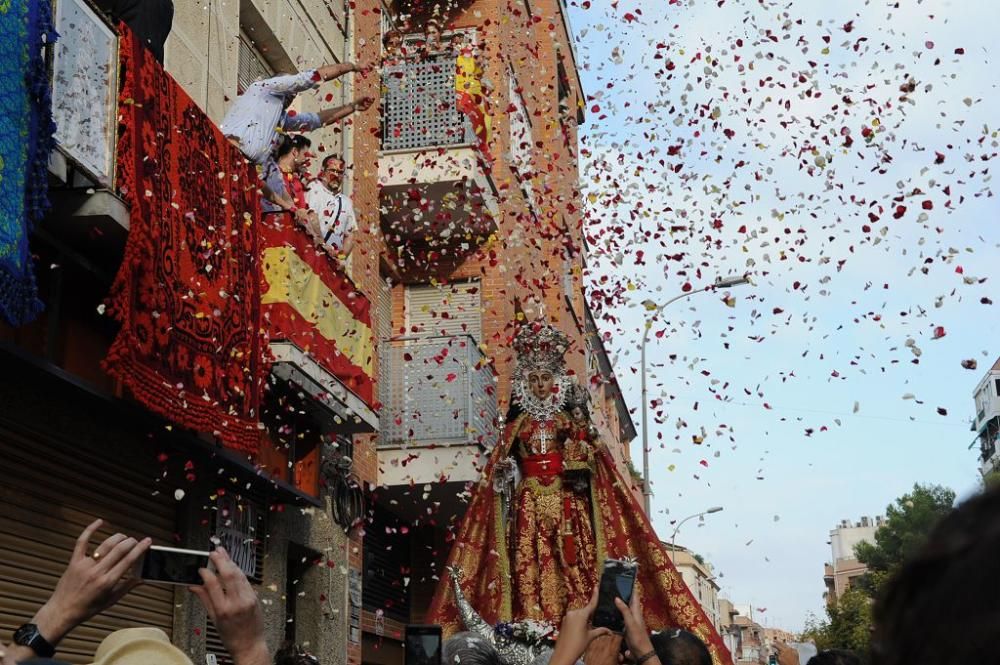 Romería de la Virgen de la Fuensanta: Paso por Flo