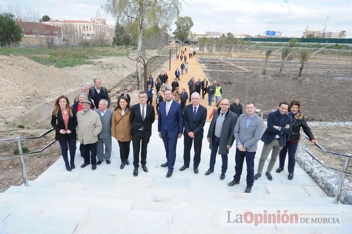 Alameda del Malecón: el entorno urbano del Segura estrena nuevo espacio verde