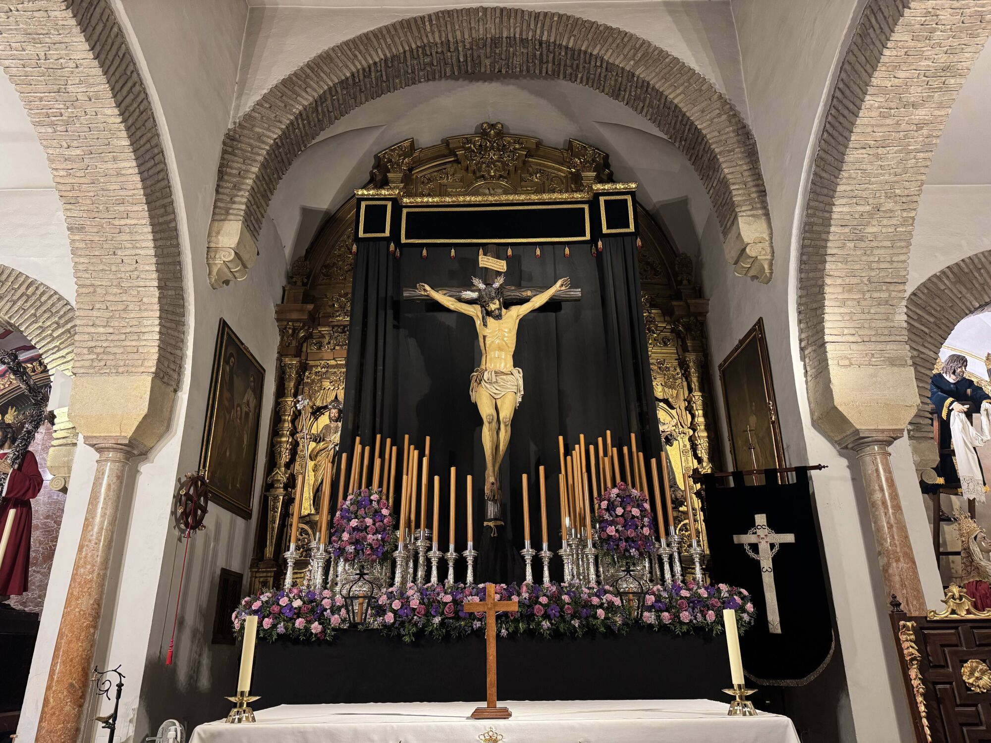 Santísimo Cristo de la Caridad de Pozoblanco ya está  en la iglesia de San José y Espíritu Santo